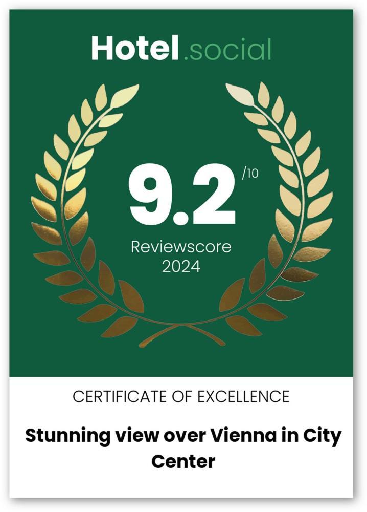 דירות Stunning View Over Vienna In City Center מראה חיצוני תמונה